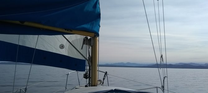 First sail of the trip! First sail of the trip!
