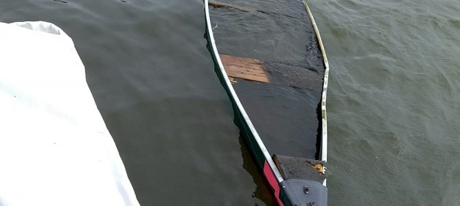 We found a boat…