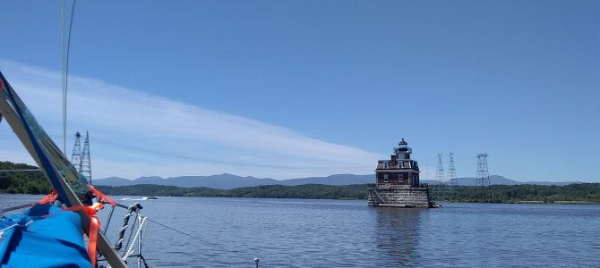 Castleton-on- Hudson Bridge and the Hudson/Athens Lighthouse