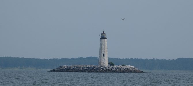 Crossing back to the eastern shore