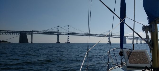 Back Creek and the Chesapeake Bay Bridge